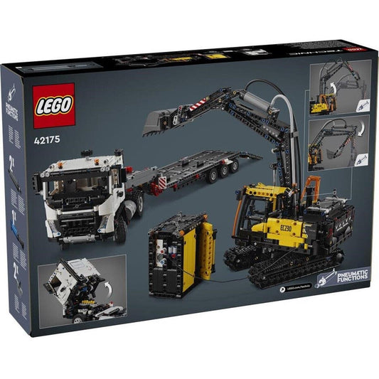 LEGO 42175 Technic Volvo FMX LKW mit EC230 Electric Raupenbagger