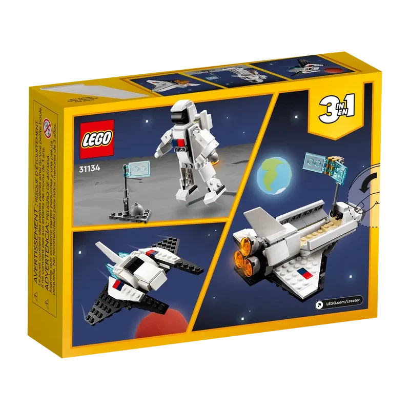 LEGO 31134 Creator 3in1 Spaceshuttle / Astronaut / Raumschiff
