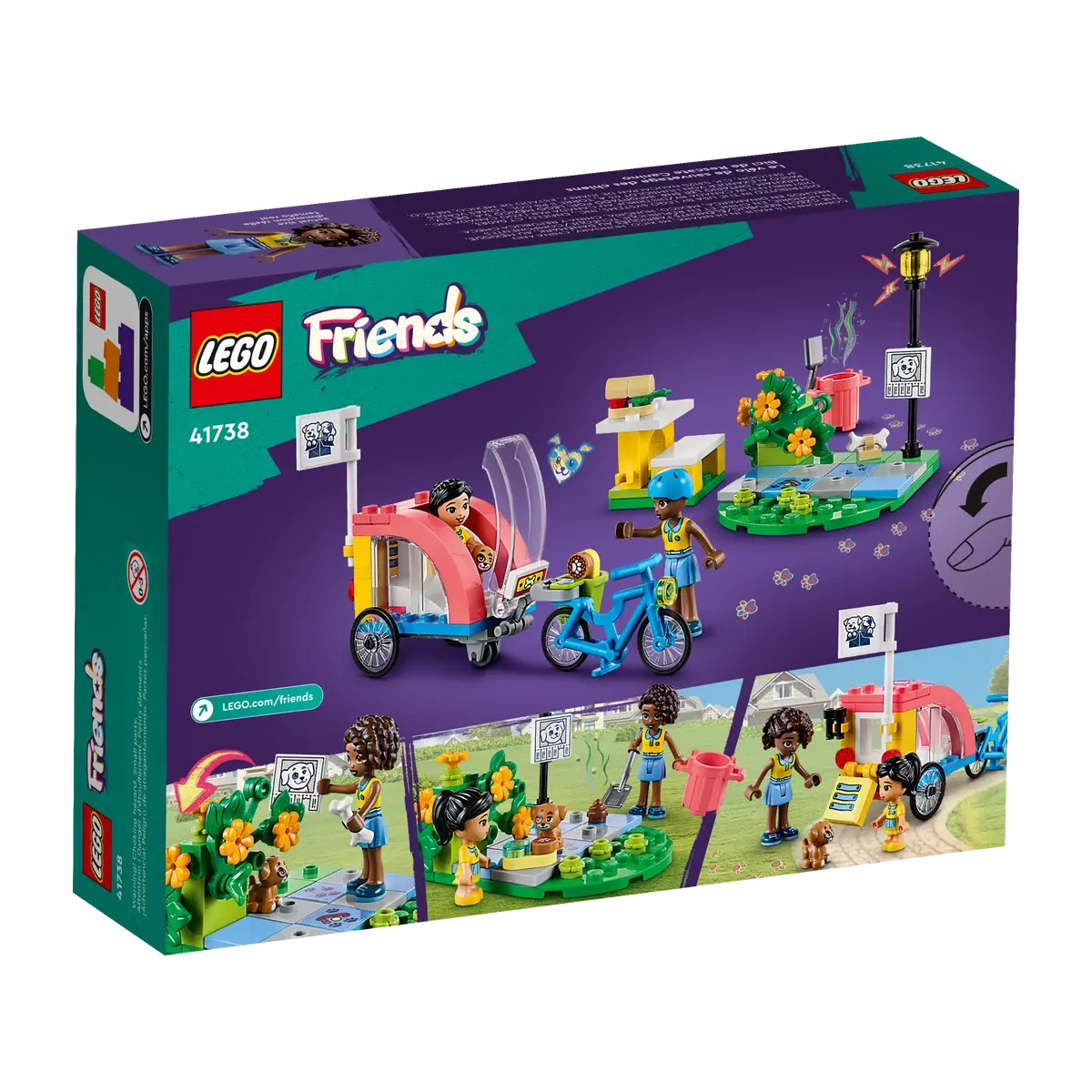 LEGO 41738 Friends Hunderettungsfahrrad