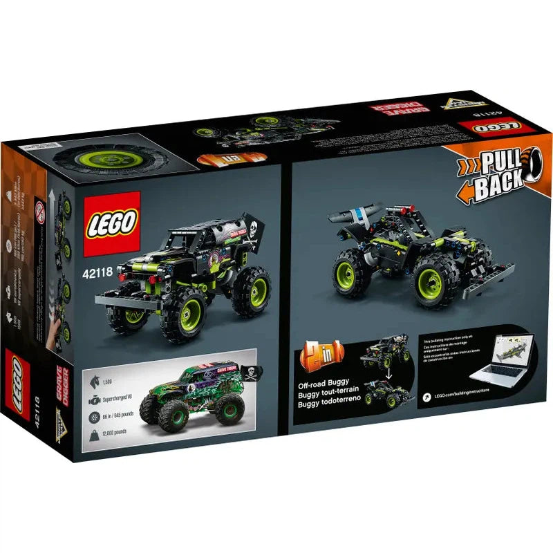 LEGO 42118 Technic 2in1 Monster Jam Grave Digger