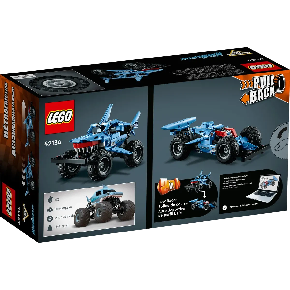 LEGO 42134 Technic 2in1 Monster Jam Megalodon