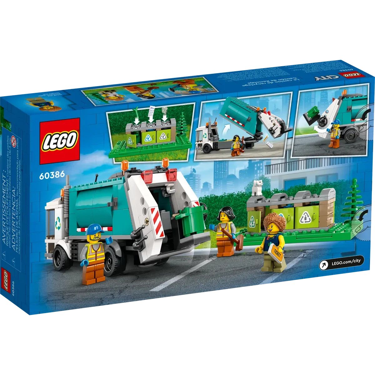 LEGO 60386 City Müllabfuhr