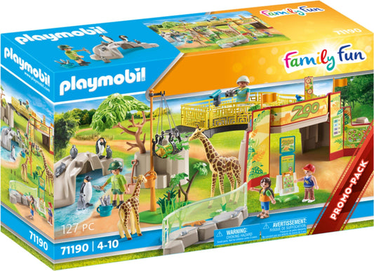 Playmobil 71190 Family Fun Mein großer Erlebnis-Zoo