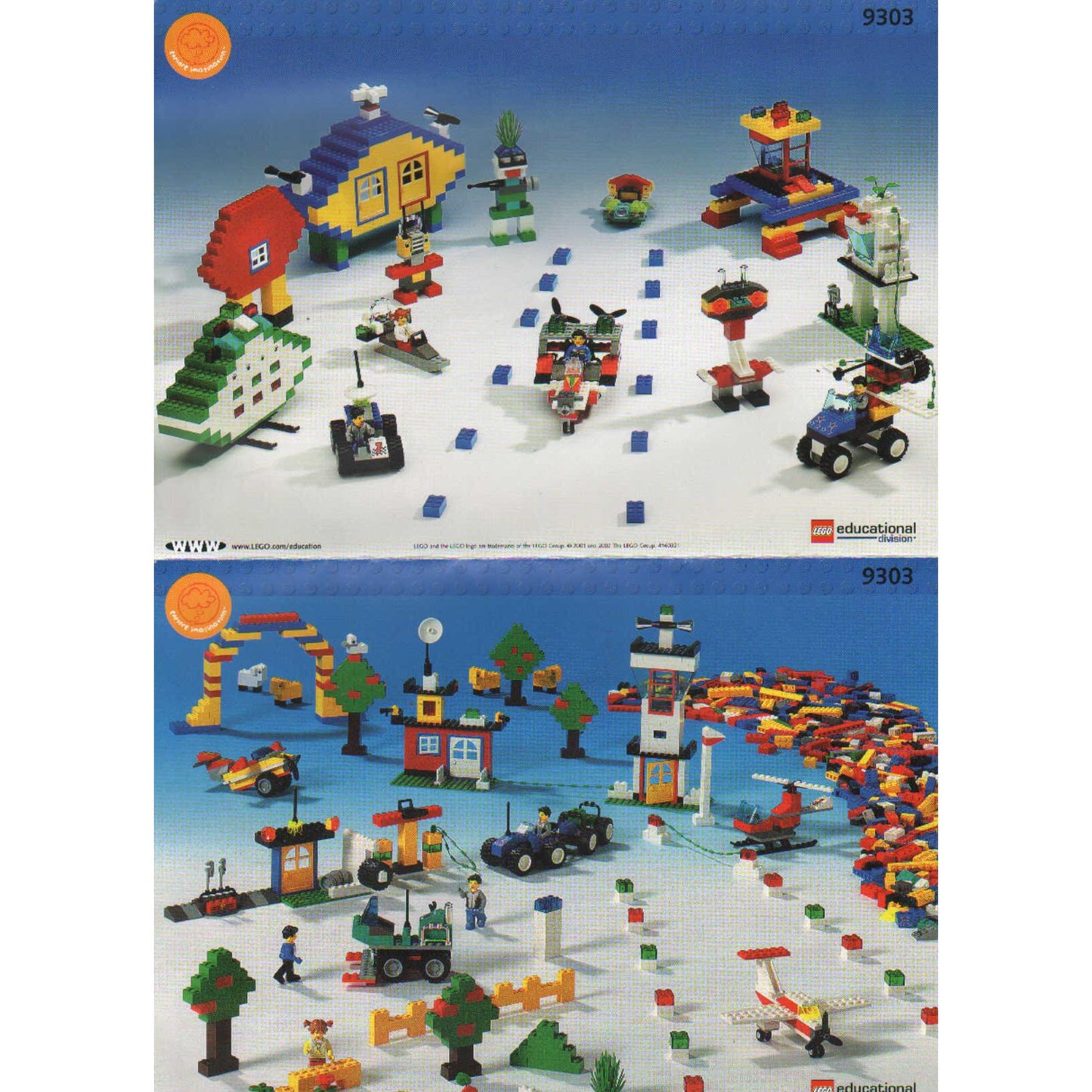 LEGO 9303 education educational division Flughafen / Airport