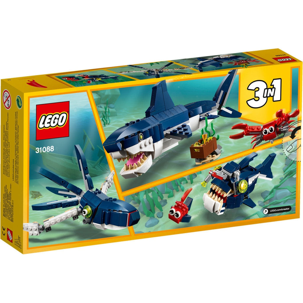 LEGO 31088 Creator 3 in 1 Bewohner der Tiefsee
