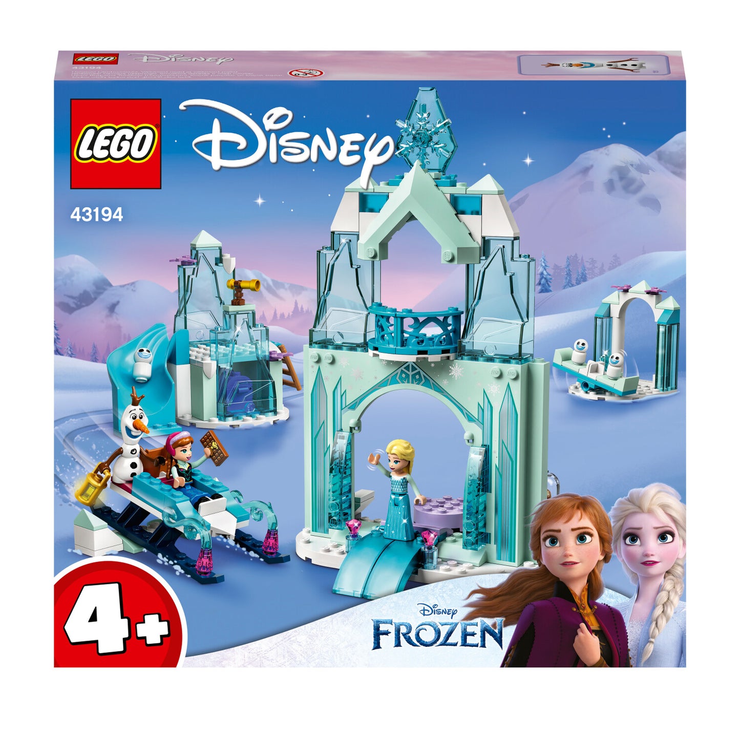 LEGO 43194 Disney Frozen Annas und Elsas Wintermärchen ab 4+