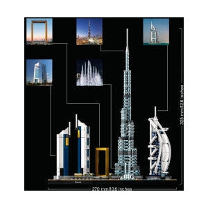 LEGO 21052 Architecture Dubai Rarität