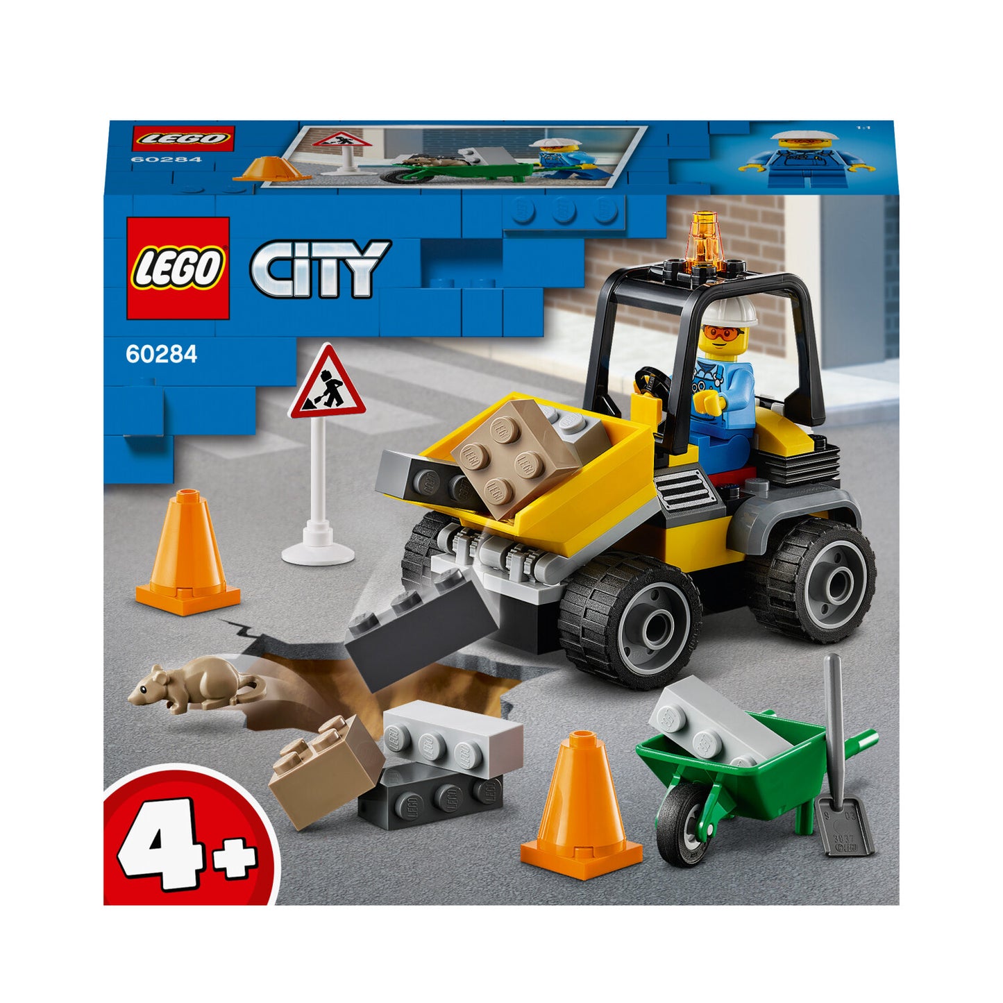 LEGO 60284 City Baustellen Fahrzeug ab 4+