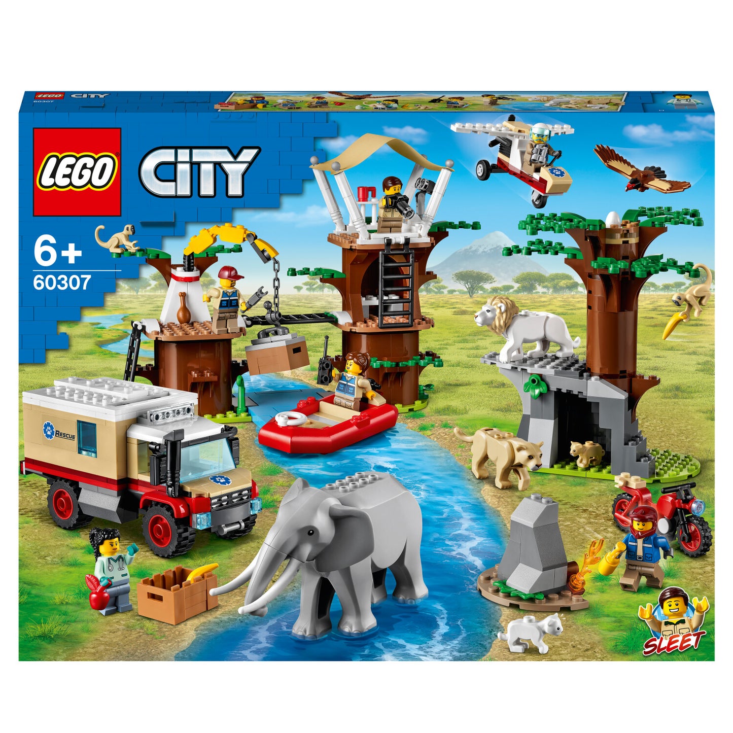 LEGO 60307 City Tierrettungscamp