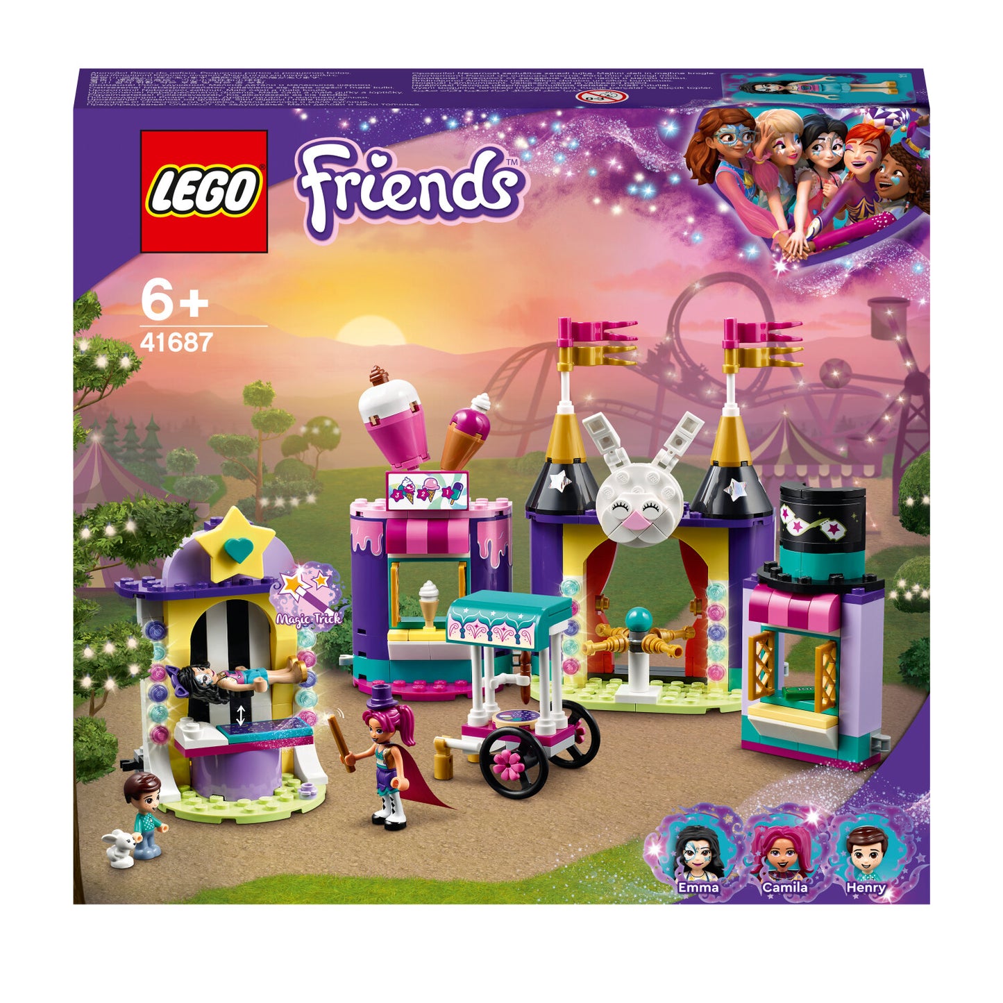 LEGO 41687 Friends Magische Jahrmarktbuden