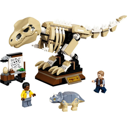 LEGO 76940 Jurassic World T Rex - Skelett in der Fossilienausstellung