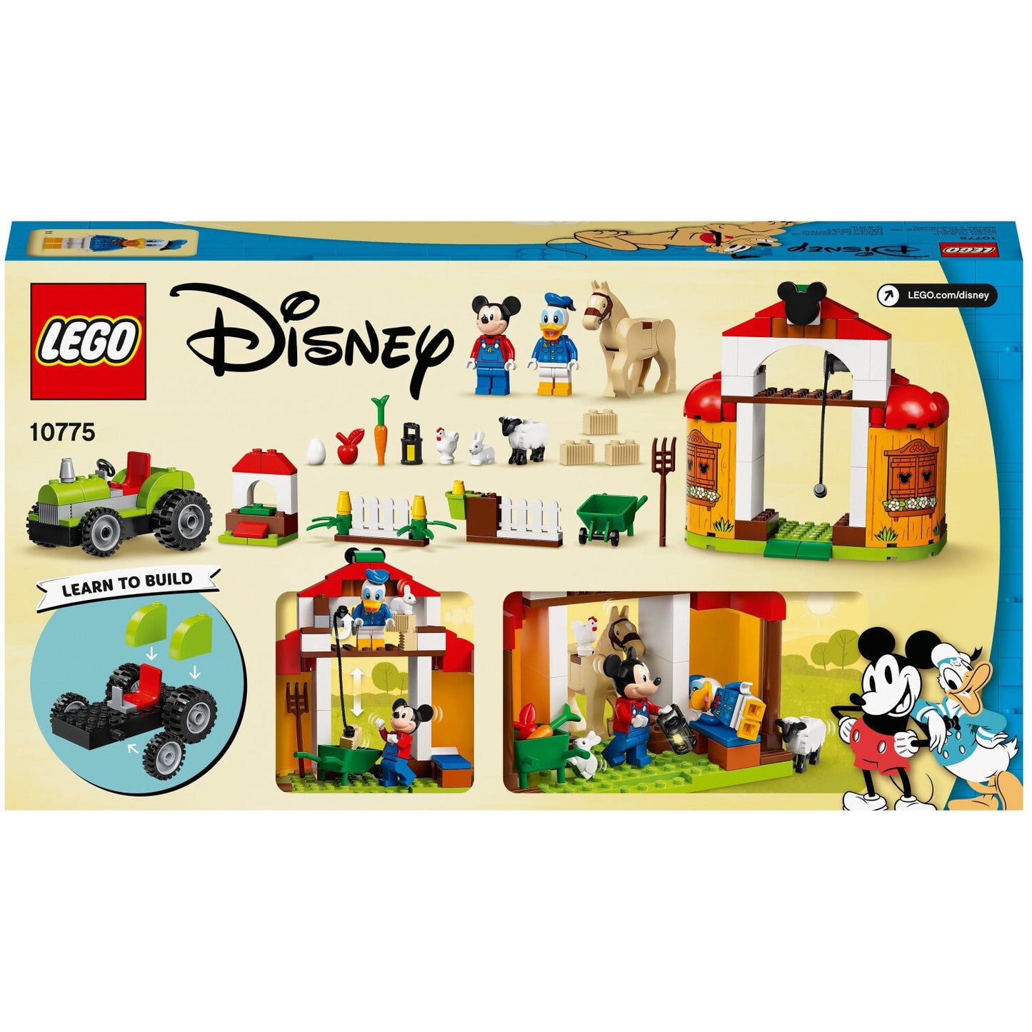 LEGO 10775 Disney Mickys und Donald Duck's Farm ab 4+