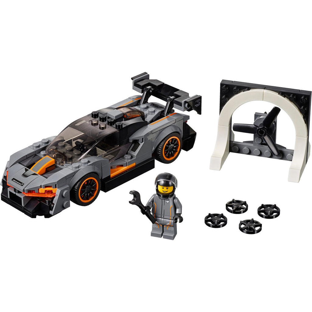 LEGO 75892 Speed Champions McLaren Senna Lagerspuren