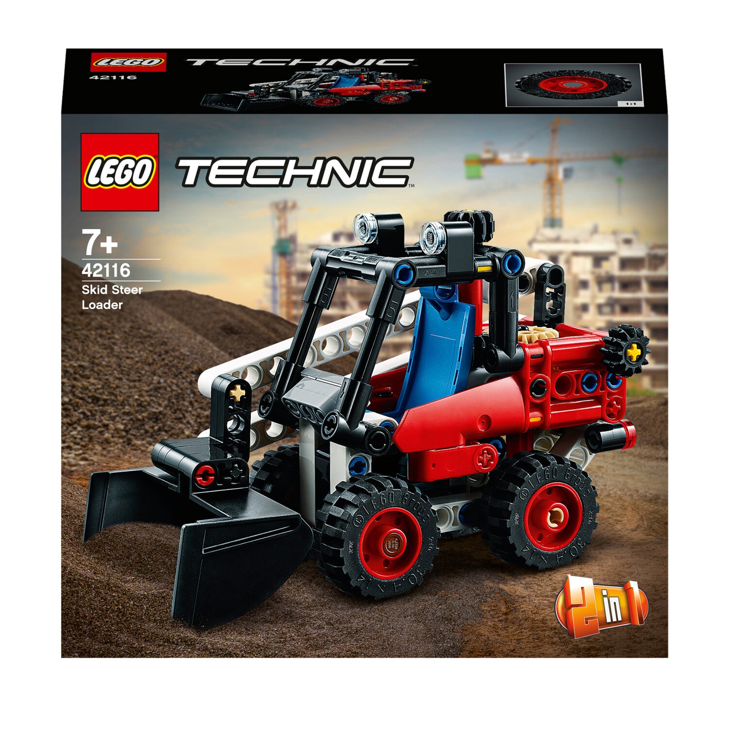 LEGO 42116 Technic 2in1 Kompaktlader Hot Rod