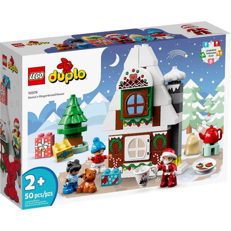 LEGO 10976 Duplo Lebkuchenhaus mit Weihnachtsmann