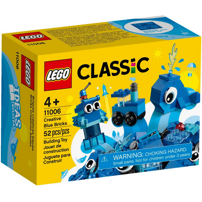 LEGO 11006 Classic Blaues Creativ Set