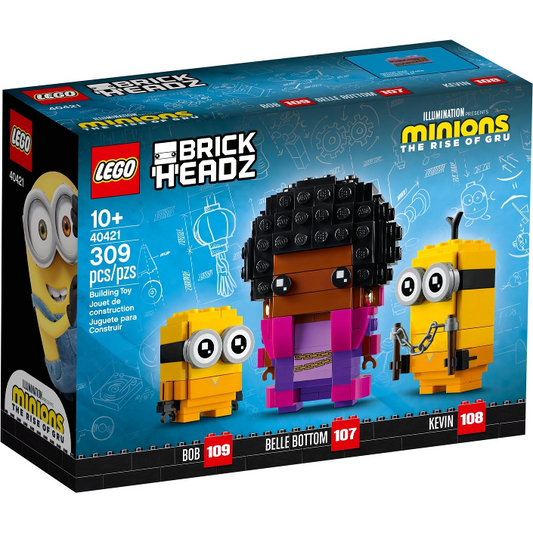 LEGO 40421 BrickHeadz Minions Belle Bottom, Kevin & Bob