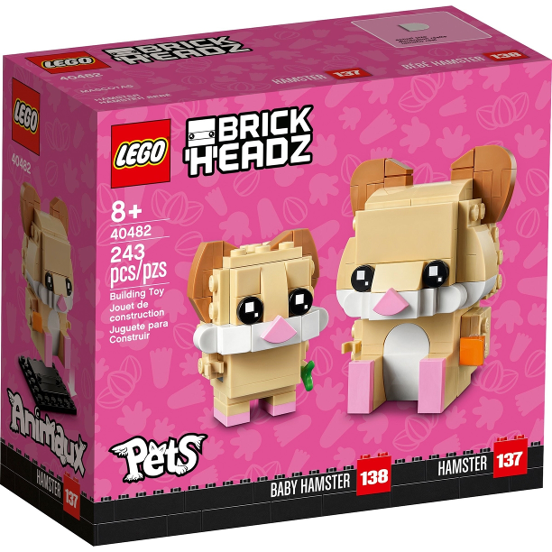 LEGO 40482 BrickHeadz Hamster