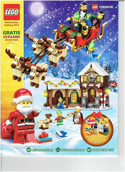 LEGO Katalog Weihnachten 2014