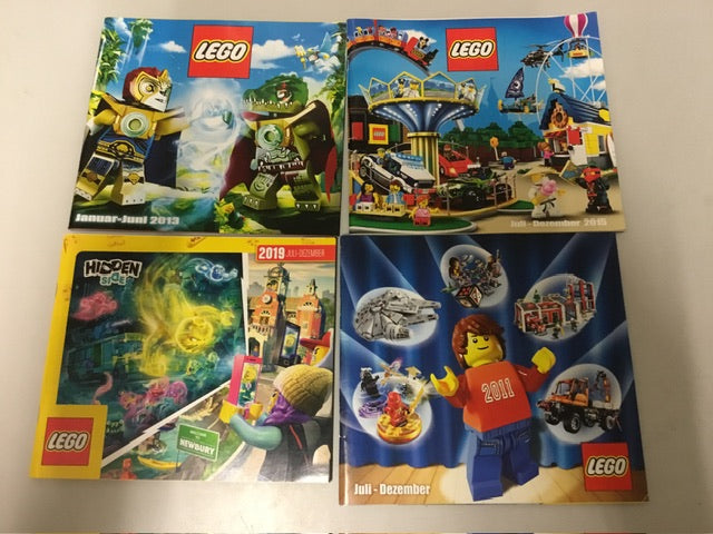 10 + X ältere LEGO Kataloge von vor 2020