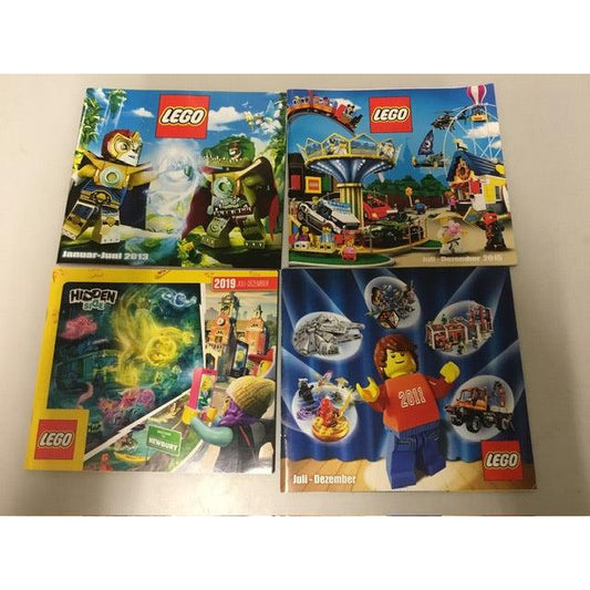 10 + X ältere LEGO Kataloge von vor 2020