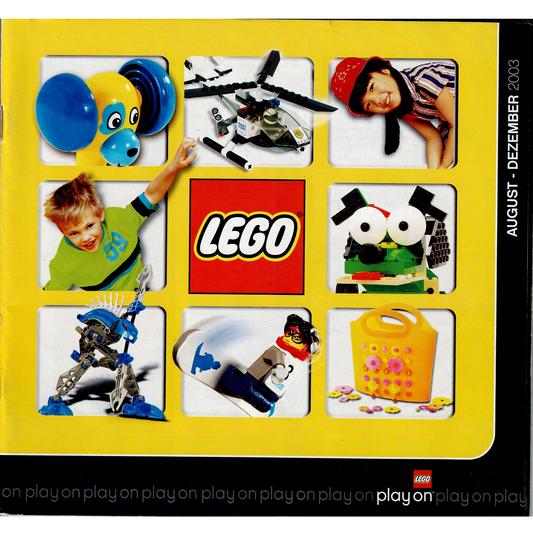 LEGO Katalog 2003 August bis Dezember