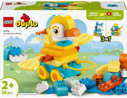 LEGO 10448 Duplo 3in1 Tiere auf Rädern