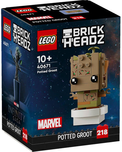 LEGO 40671 BrickHeadz Marvel Groot im Topf