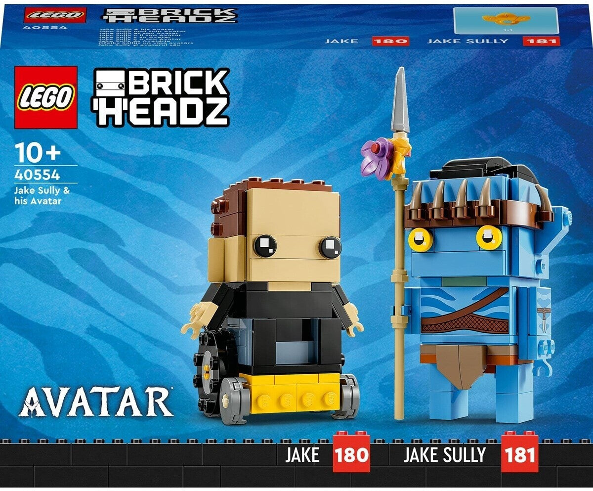 LEGO 40554 BrickHeadz Avatar Jake Sully und sein Avatar