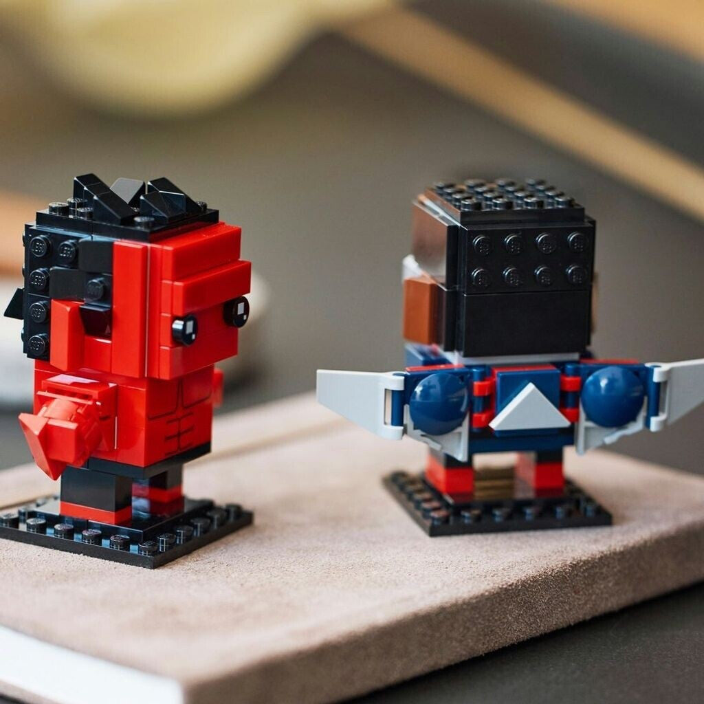LEGO 40668 BrickHeadz Captain America & Red Hulk