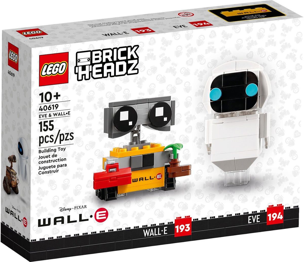 LEGO 40619 BrickHeadz EVE und Wall-E