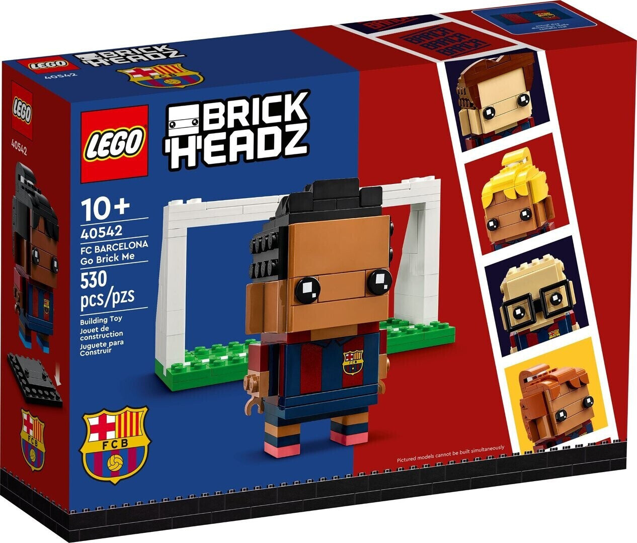 LEGO 40542 BrickHeadz FC Barcelona : Go Brick me