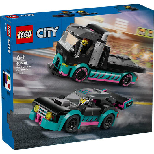 LEGO 60406 City Autotransporter mit Rennwagen