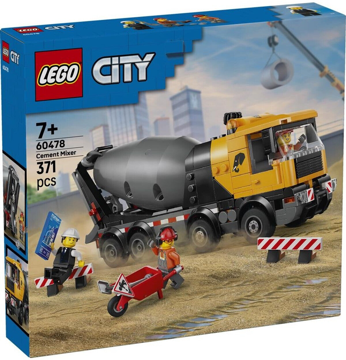LEGO 60478 City Betonmischer