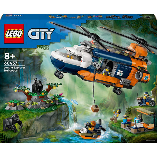LEGO 60437 City Dschungelforscher Hubschrauber