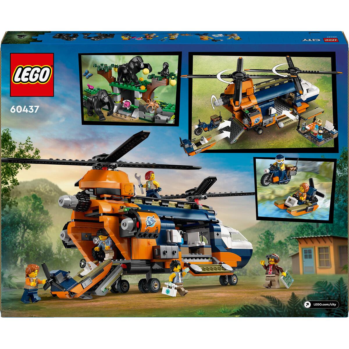 LEGO 60437 City Dschungelforscher Hubschrauber