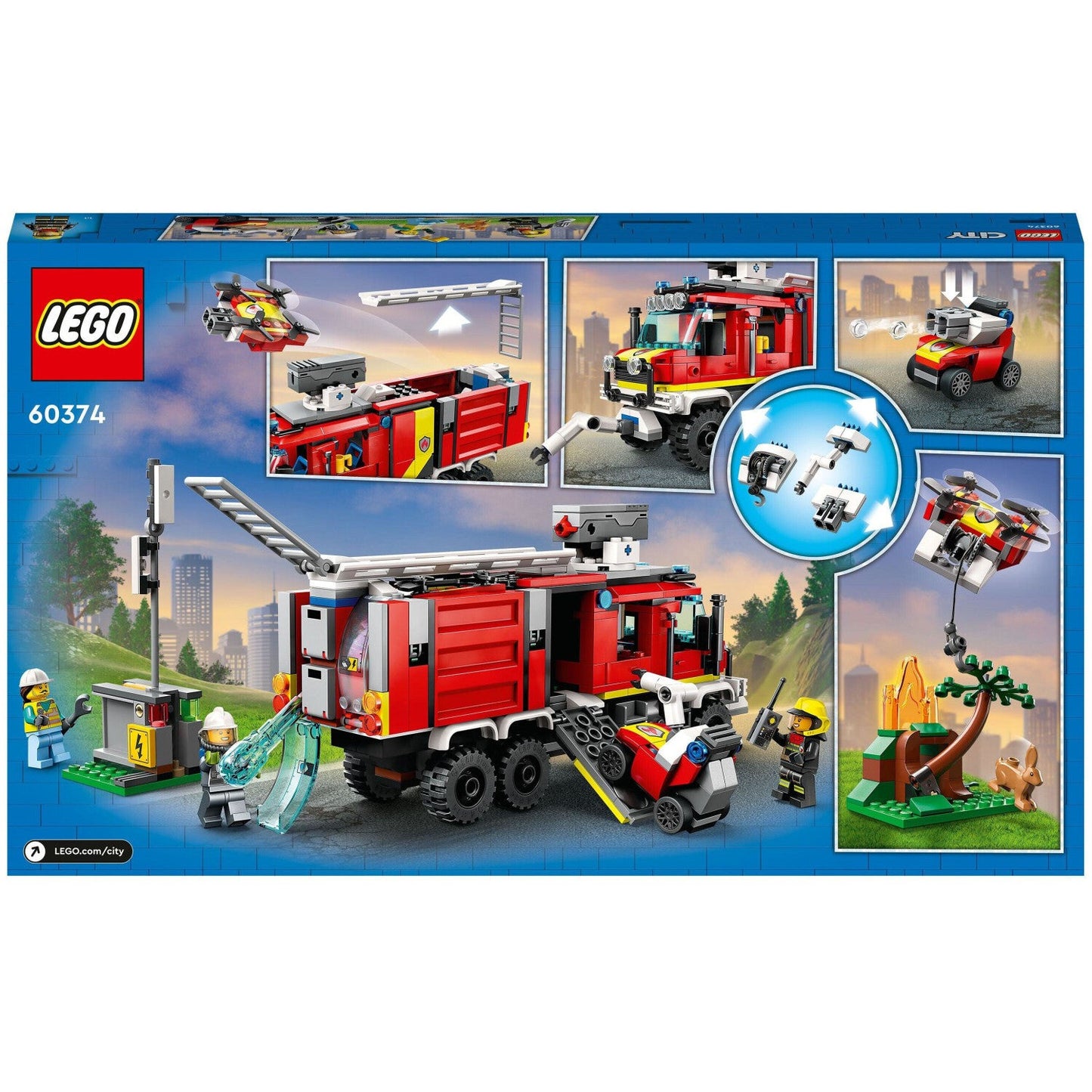 LEGO 60374 City Einsatzwagen der Feuerwehr