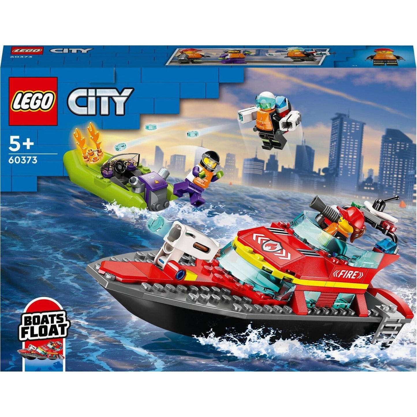 LEGO 60373 City Feuerwehrboot