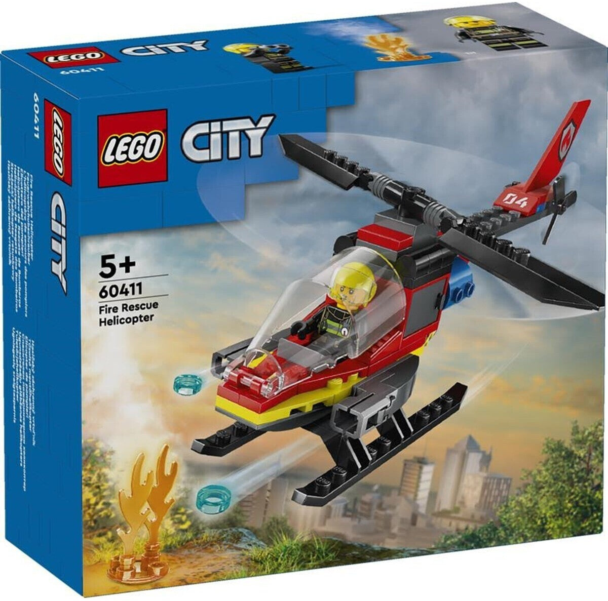 LEGO 60411 City Feuerwehrhubschrauber