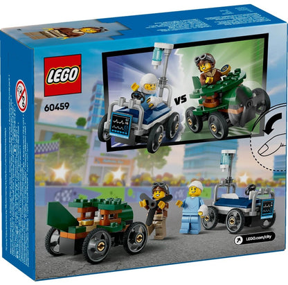 LEGO 60459 City Seifenkisten Flugzeug vs. Krankenhausbett