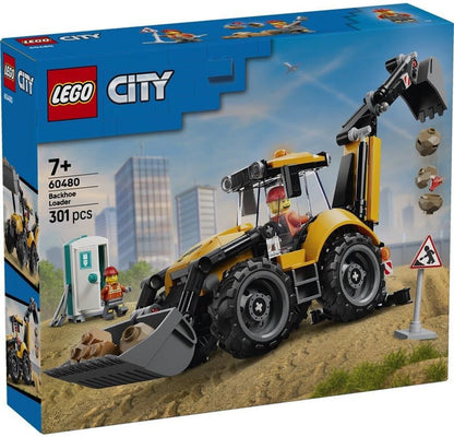 LEGO 60480 City Gelber Baggerlader