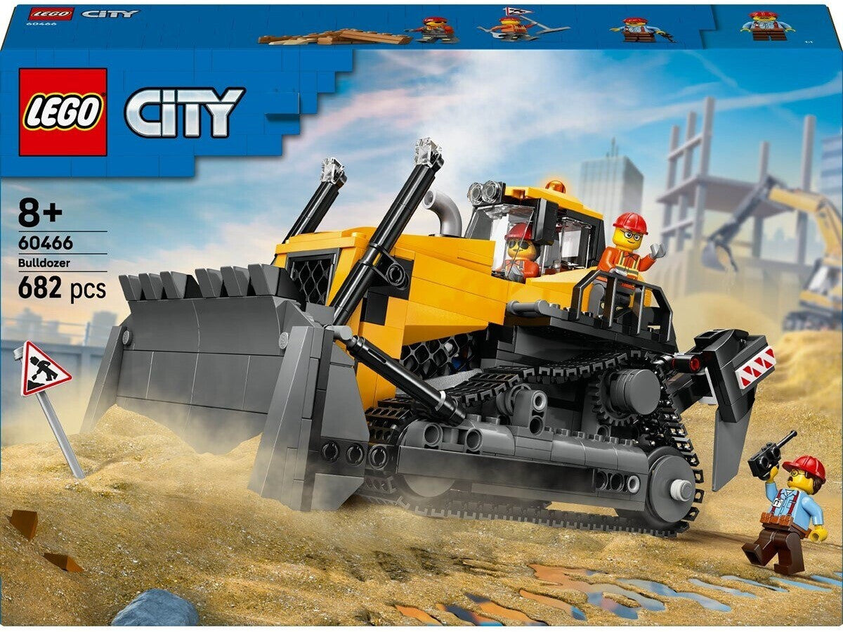 LEGO 60466 City Gelber Bulldozer