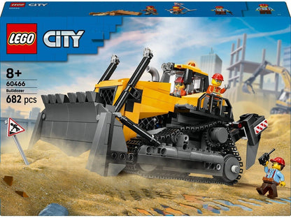 LEGO 60466 City Gelber Bulldozer