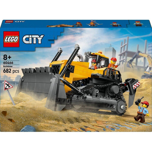 LEGO 60466 City Gelber Bulldozer