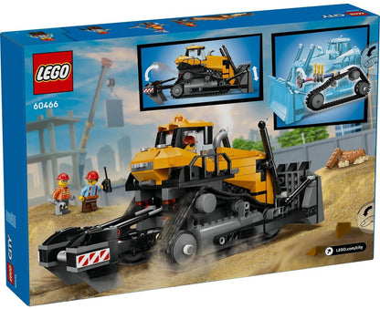 LEGO 60466 City Gelber Bulldozer