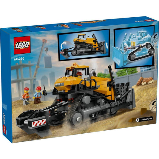 LEGO 60466 City Gelber Bulldozer