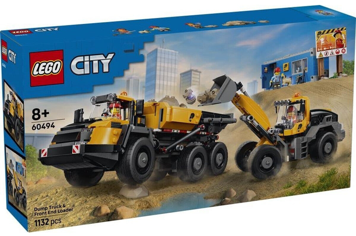 LEGO 60494 City Kipplaster und Schaufellader