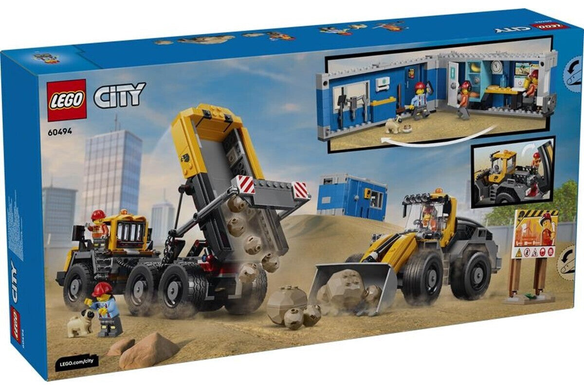 LEGO 60494 City Kipplaster und Schaufellader
