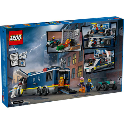 LEGO 60418 City Polizeitruck mit Labor
