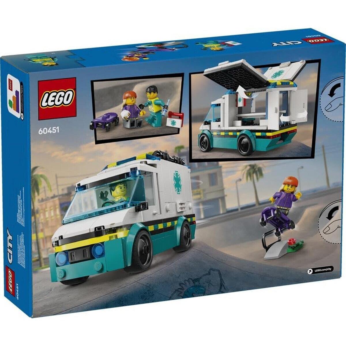 LEGO 60451 City Rettungswagen